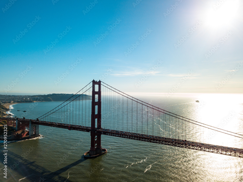 Obraz premium Golden Gate Sunset