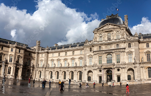 Louvre Palace in Paris