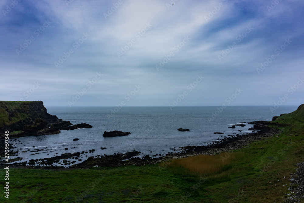 ocean cliffs in northern ireland