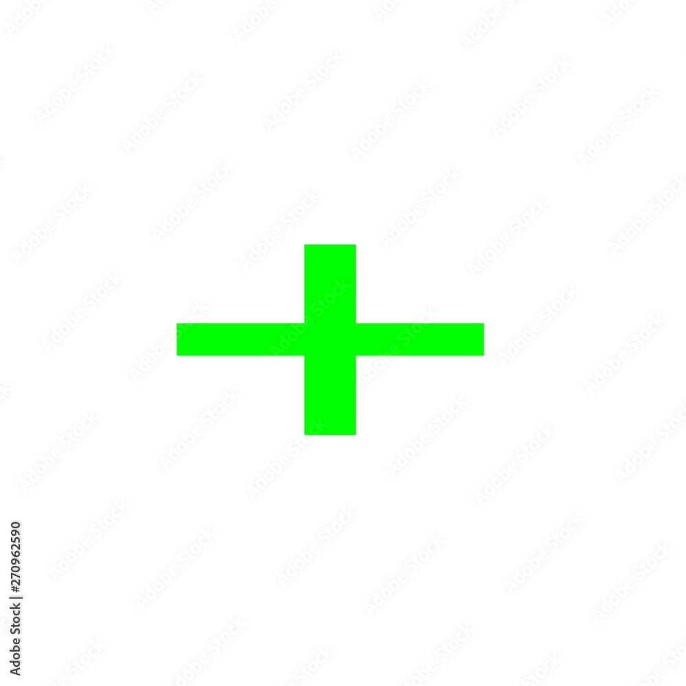 green cross on a white background green cross on a white background