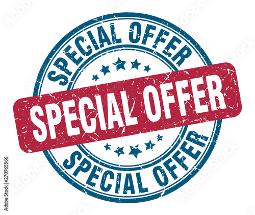 special offer sign