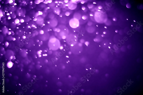 Bokeh purple proton background abstract