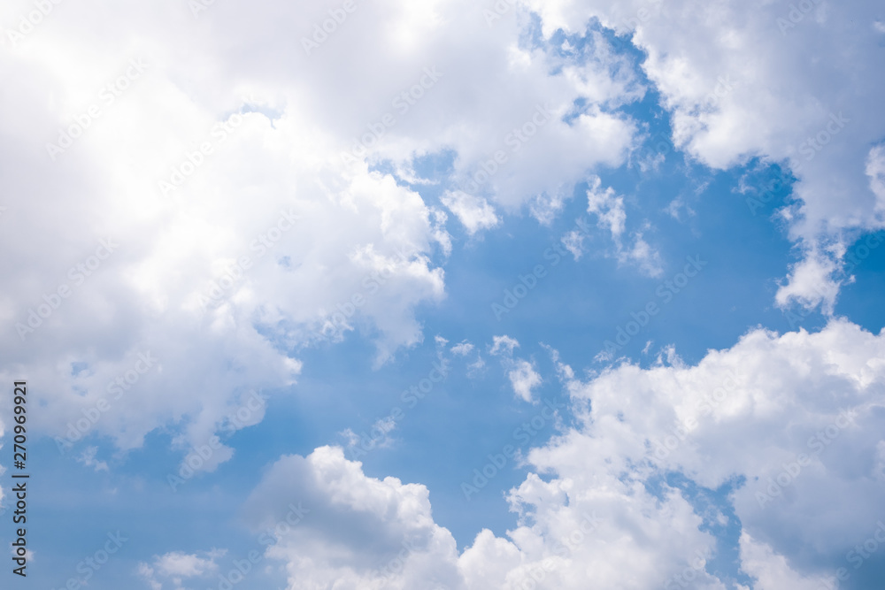 Fototapeta premium The atmosphere after the rain is a clear sky