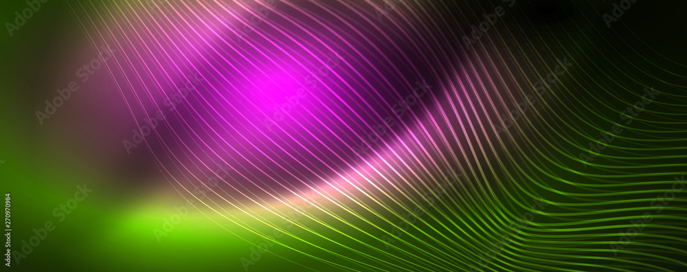 Shiny neon vector wave line abstract background, motion concept Shiny neon vector wave line abstract background, motion concept