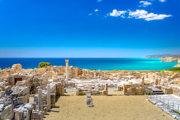 Fotobehang Cyprus Basiliek heiligdom Apollo bij Kourion  © gatsi