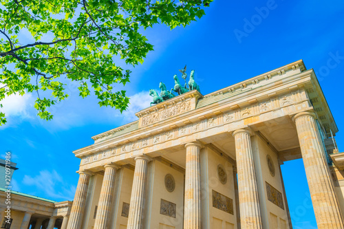 Brandenburg gate, Berlin, Germany. photo