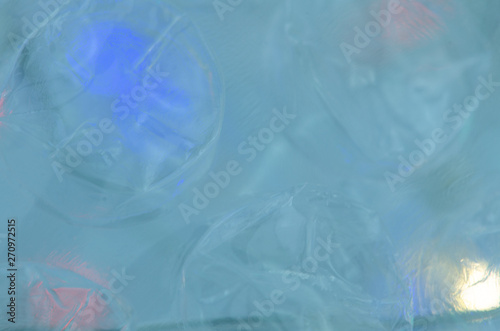 Abstract blur bokeh light defocused, dreamy blue background. © BentChang