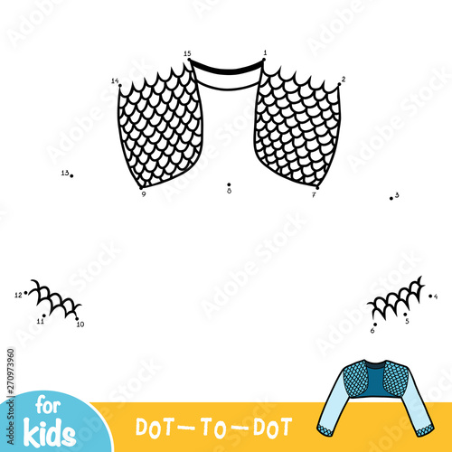 Numbers game, education dot to dot game, Girls bolero