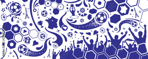 ARRIÈRE-PLAN FOOTBALL EN FRANCE