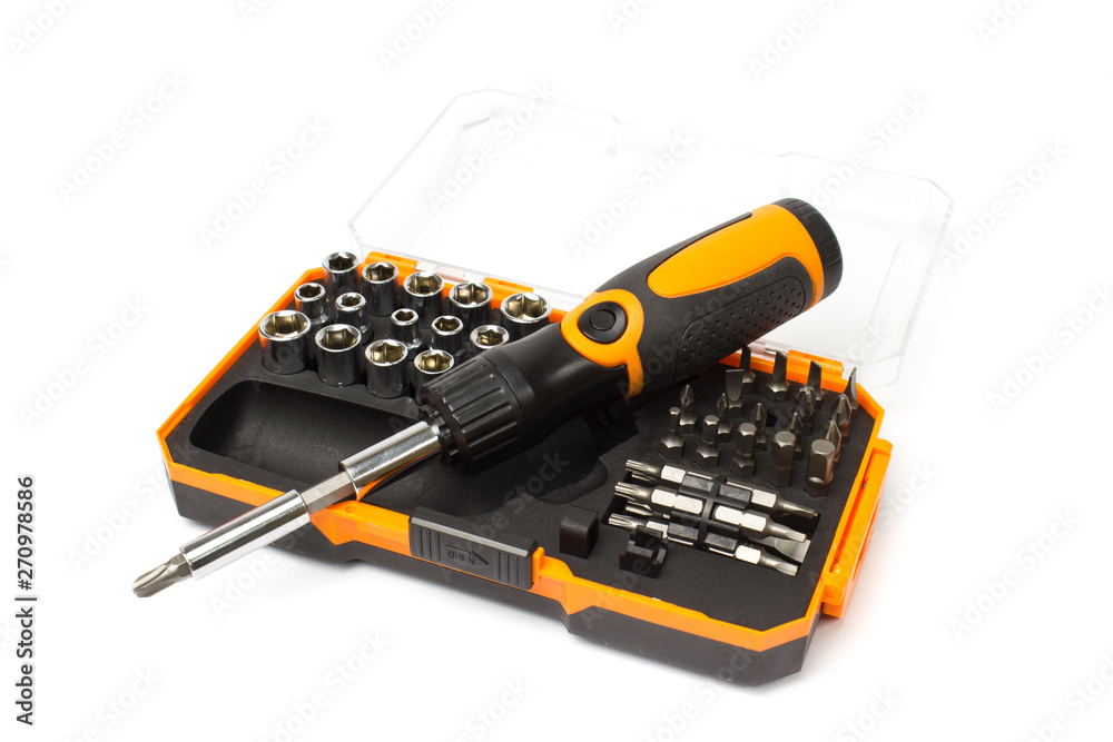 folding screwdriver set with different nozzles folding screwdriver set with different nozzles