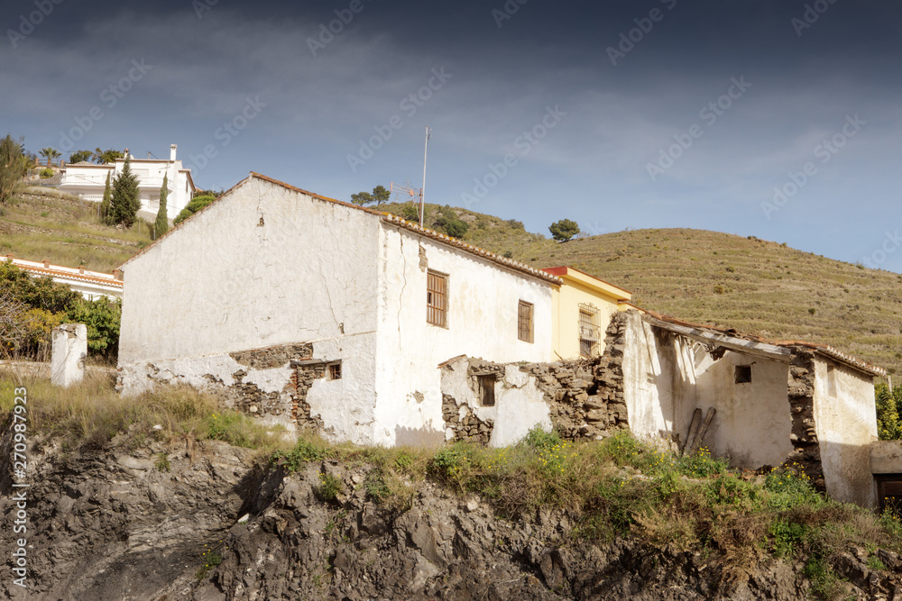 landscape image of houses in spain