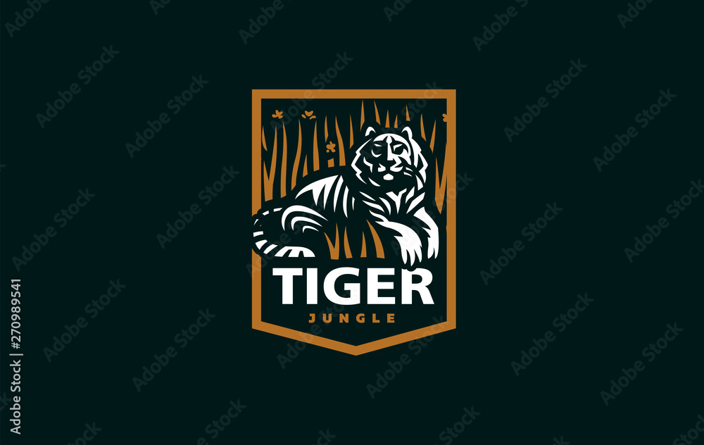 Fototapeta premium The image of a tiger