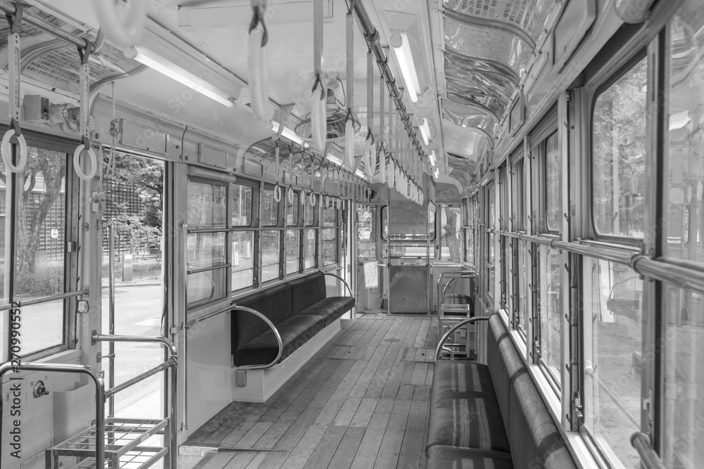 Fototapeta premium 昔の路面電車