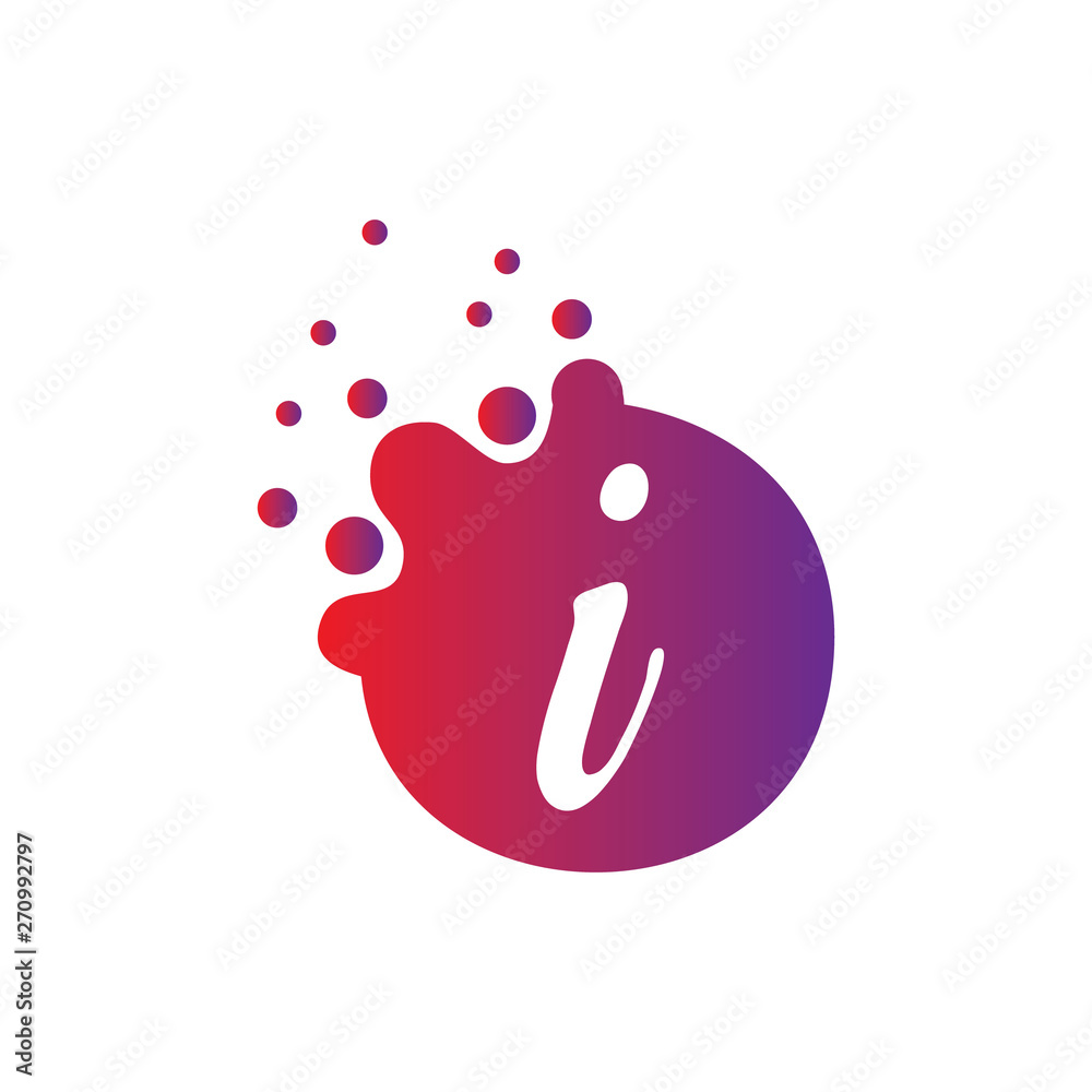 vector illustration Dots Letter icon Logo Letter Design Vector with Dots. vector illustration Dots Letter icon Logo Letter Design Vector with Dots.