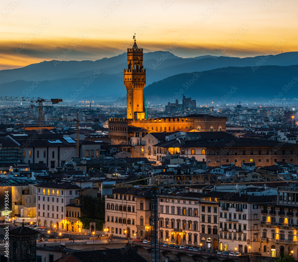View of Florence cityscape