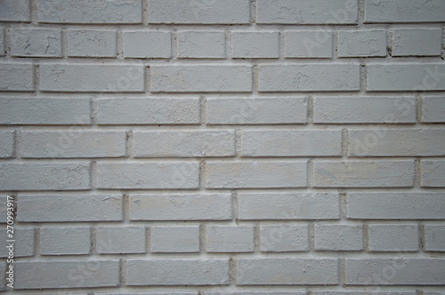 white brick wall