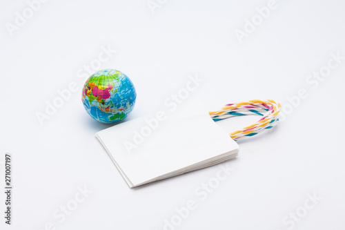 World globe ball for travel concept