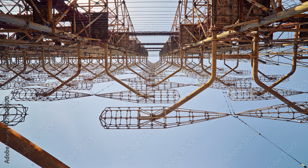 military secret object antenna radar Doug in Chernobyl military secret object antenna radar Doug in Chernobyl