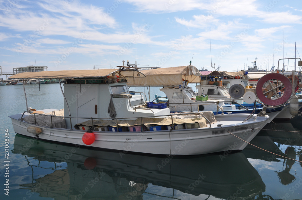 Fototapeta premium The beautiful Old Port Limassol in Cyprus