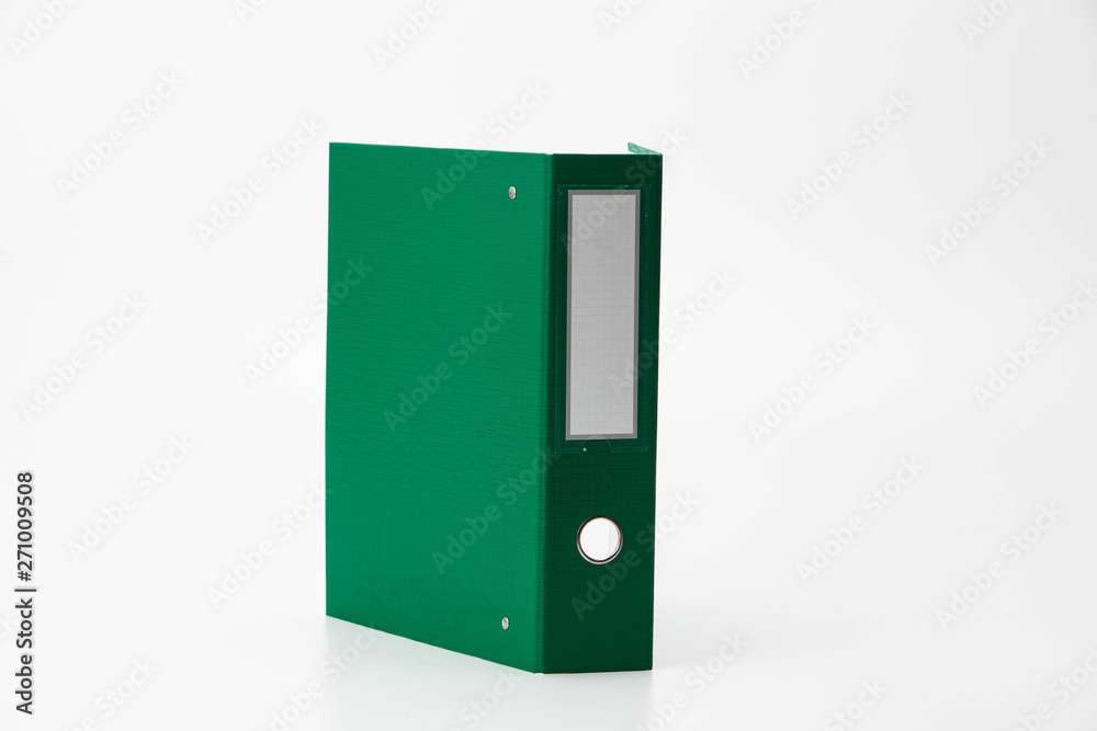 Office ring binder folder isolated on white Office ring binder folder isolated on white