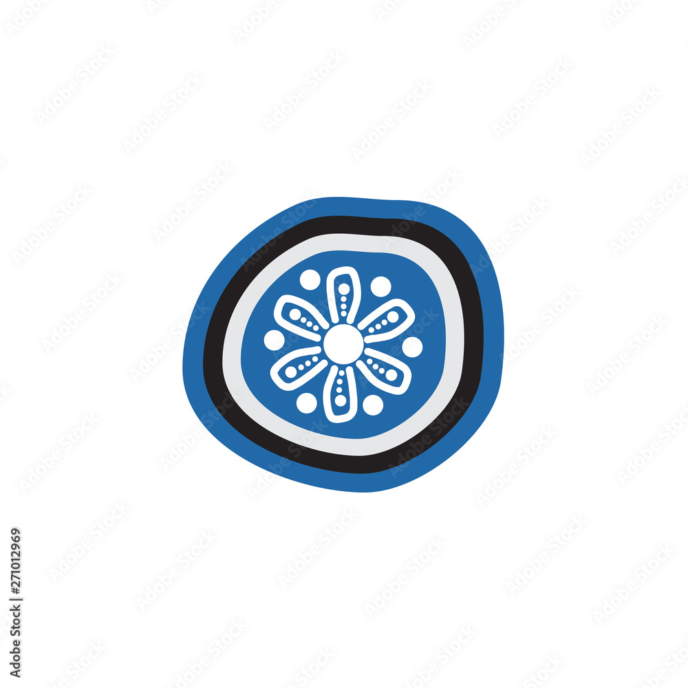 Aboriginal art logo design inspiration vector template Aboriginal art logo design inspiration vector template