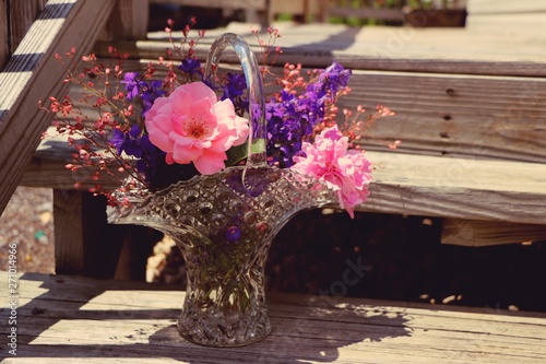 Basket of Wildflowers