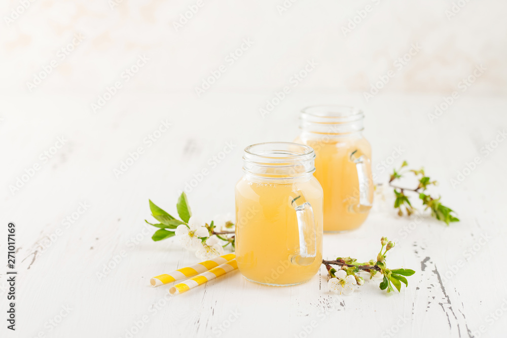 Homemade fresh pulpy apple juice Homemade fresh pulpy apple juice