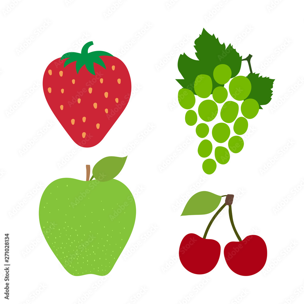 Berry Apple Clip Art