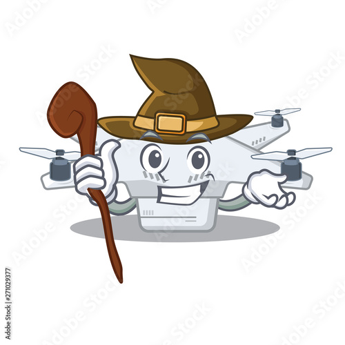 Witch drone in the a character shape