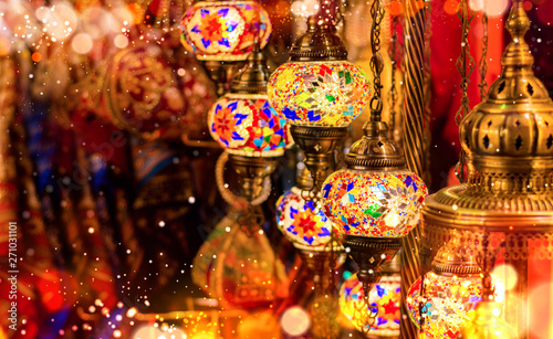 Traditional Light Lamp Shot from Dubai gold and Spice Souk  © sarath