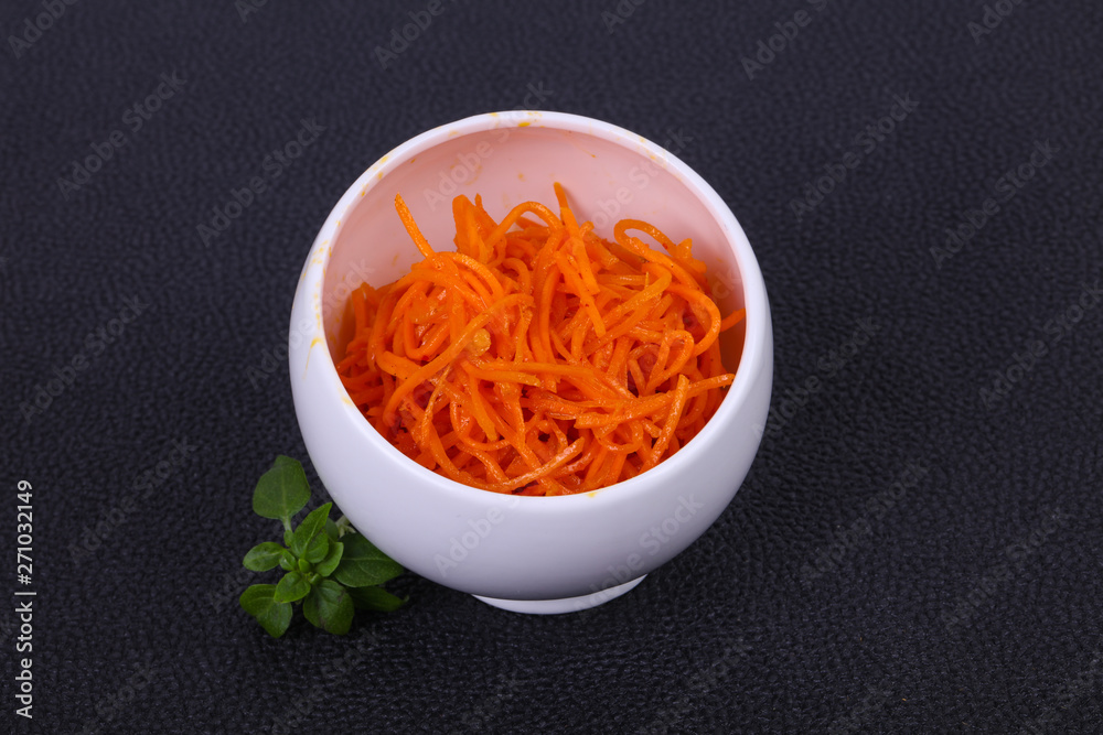 Korean cattot snack salad Korean cattot snack salad