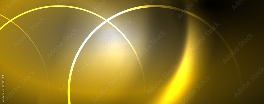 Shiny neon lights, dark abstract background with blurred magic neon light curved lines Shiny neon lights, dark abstract background with blurred magic neon light curved lines