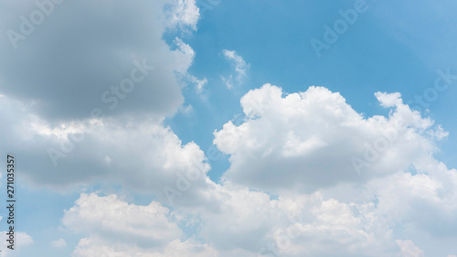 blue sky and white clouds  natural sky background