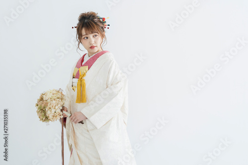 Quadro su tela 和装の花嫁