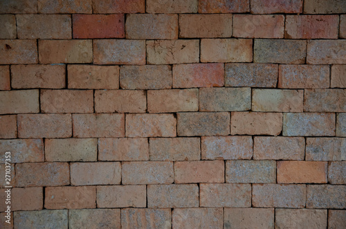 Old brick walls and blurred pattern background