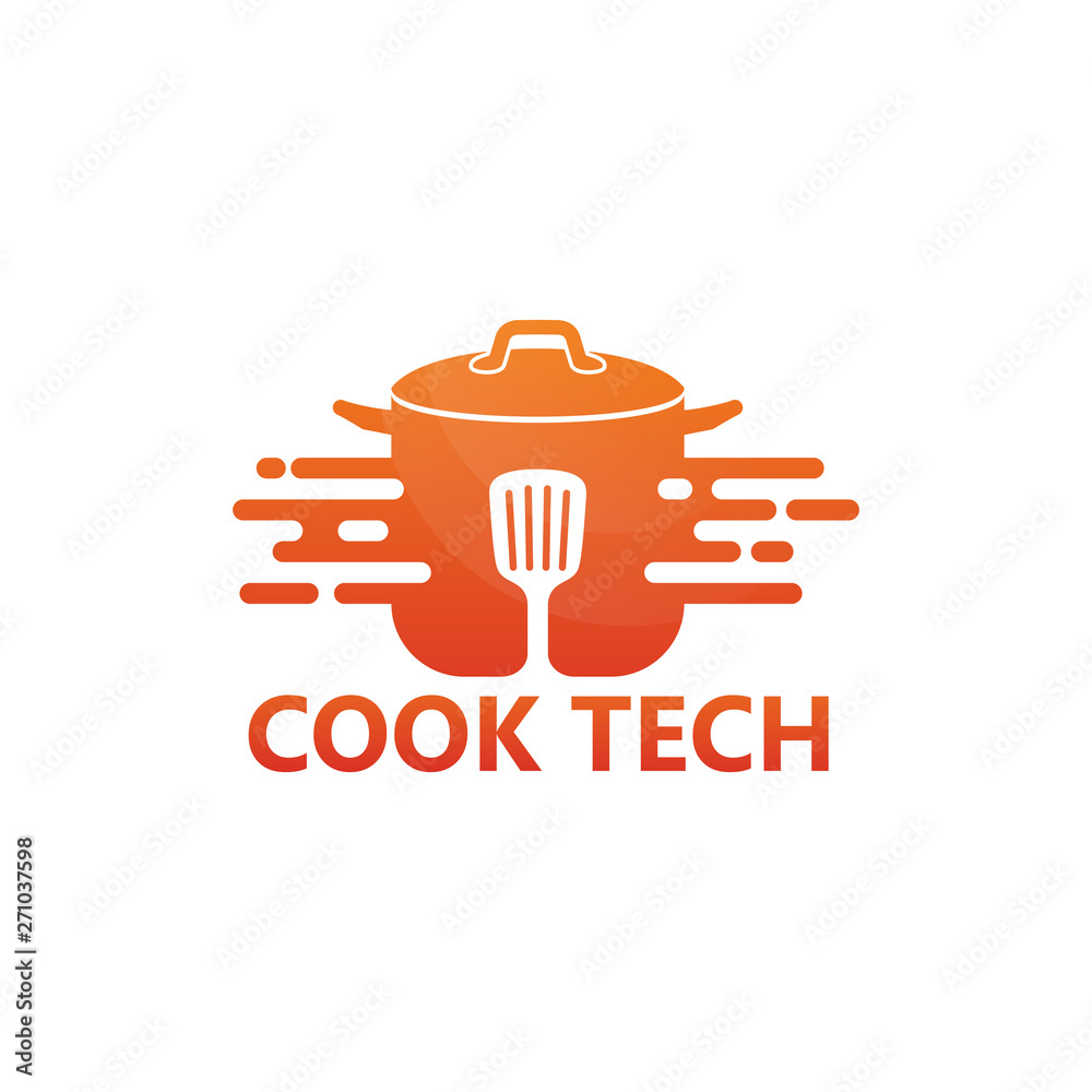 Cook Technology Logo Template Design Vector, Emblem, Design Concept, Creative Symbol, Icon Cook Technology Logo Template Design Vector, Emblem, Design Concept, Creative Symbol, Icon