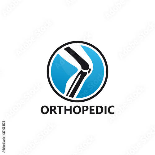 Orthopedic Logo Template Design Vector, Emblem, Design Concept, Creative Symbol, Icon