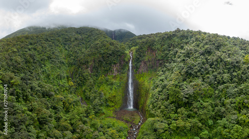 Chut de Carbet, Guadeloupe von oben