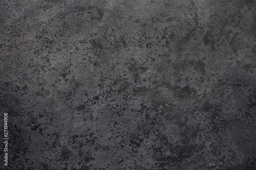 Εκτύπωση καμβά Textural gray background with the transition to black