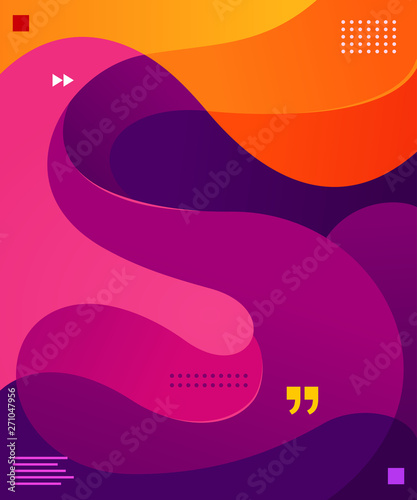 colorful fluid background vector graphic element