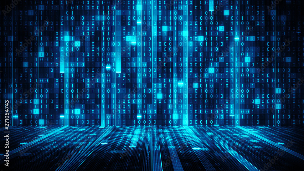 Data stream.Big data fall Data stream.Big data fall