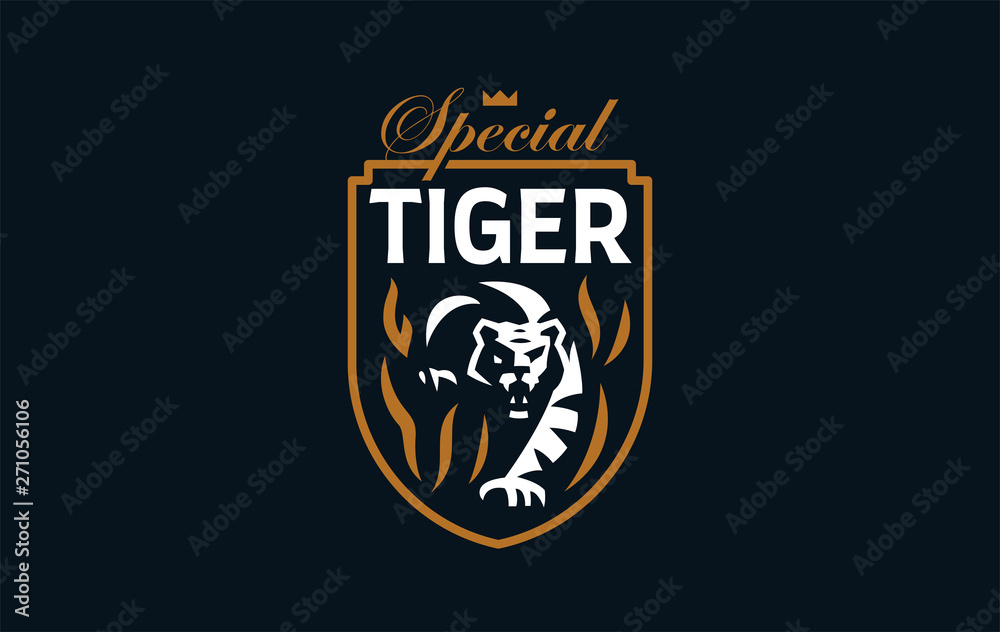 Fototapeta premium The image of a tiger