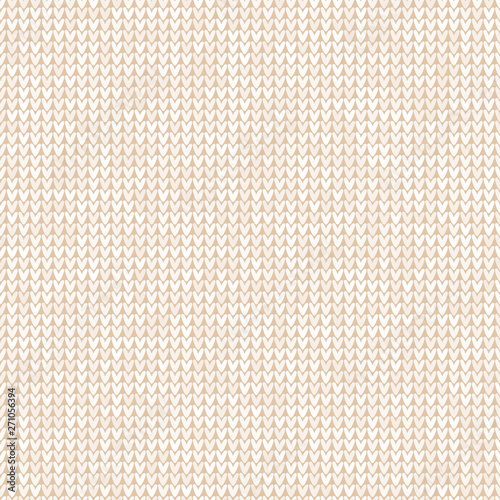 Wool knitted seamless pattern white background