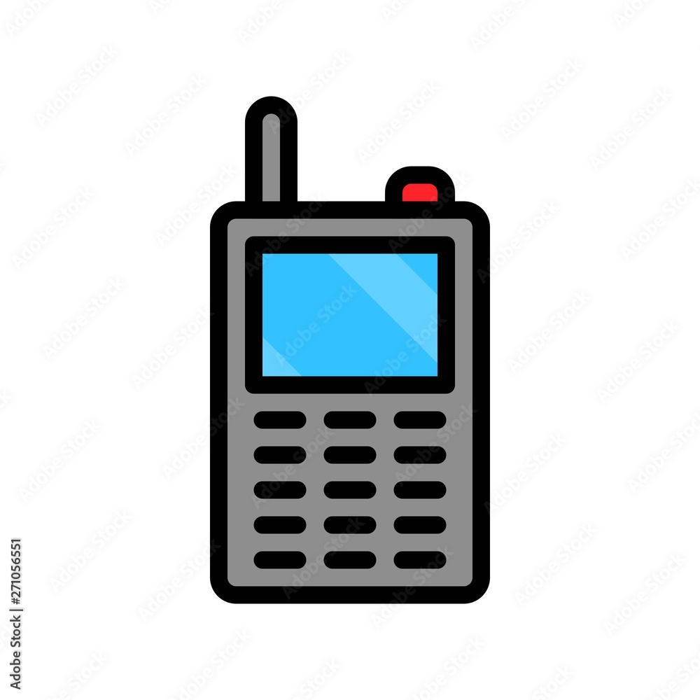 Cell phone vector, Electronic device filled icon editable stroke Cell phone vector, Electronic device filled icon editable stroke