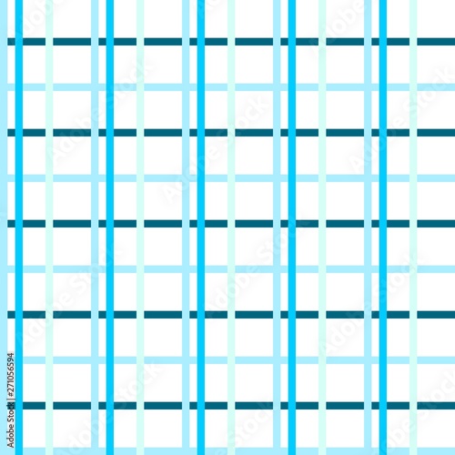 Seamless geometric pattern blue and white