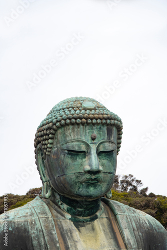 The great bronze buddha sculpture, Kamakura, tokyo, japan