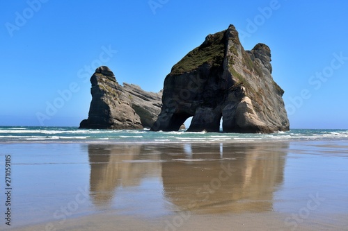 Wharariki Beach, Golden Bay, South Island, New Zealand