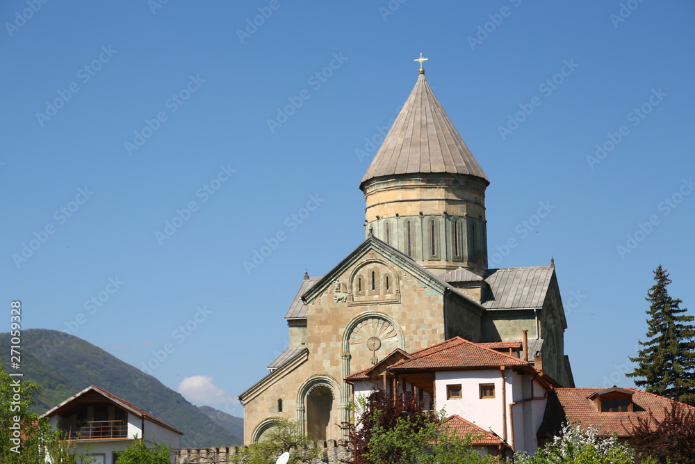  svetitskhoveli  the old village and antique chatedral