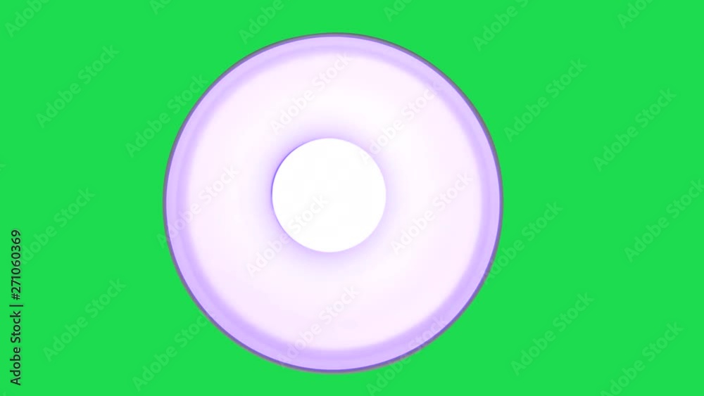 Remotely controlled LED bulb change colors inside of lamp, view from above against green chroma key background. Remotely controlled LED bulb change colors inside of lamp, view from above against green chroma key background.