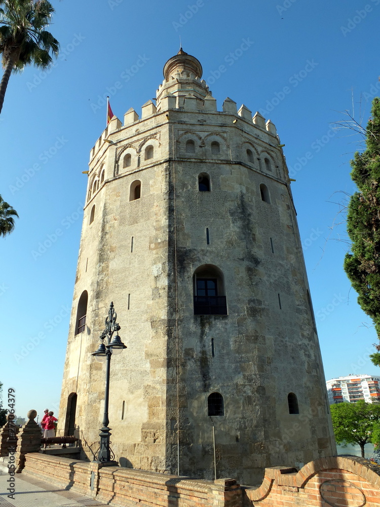 Torre Del Oro Of Seville